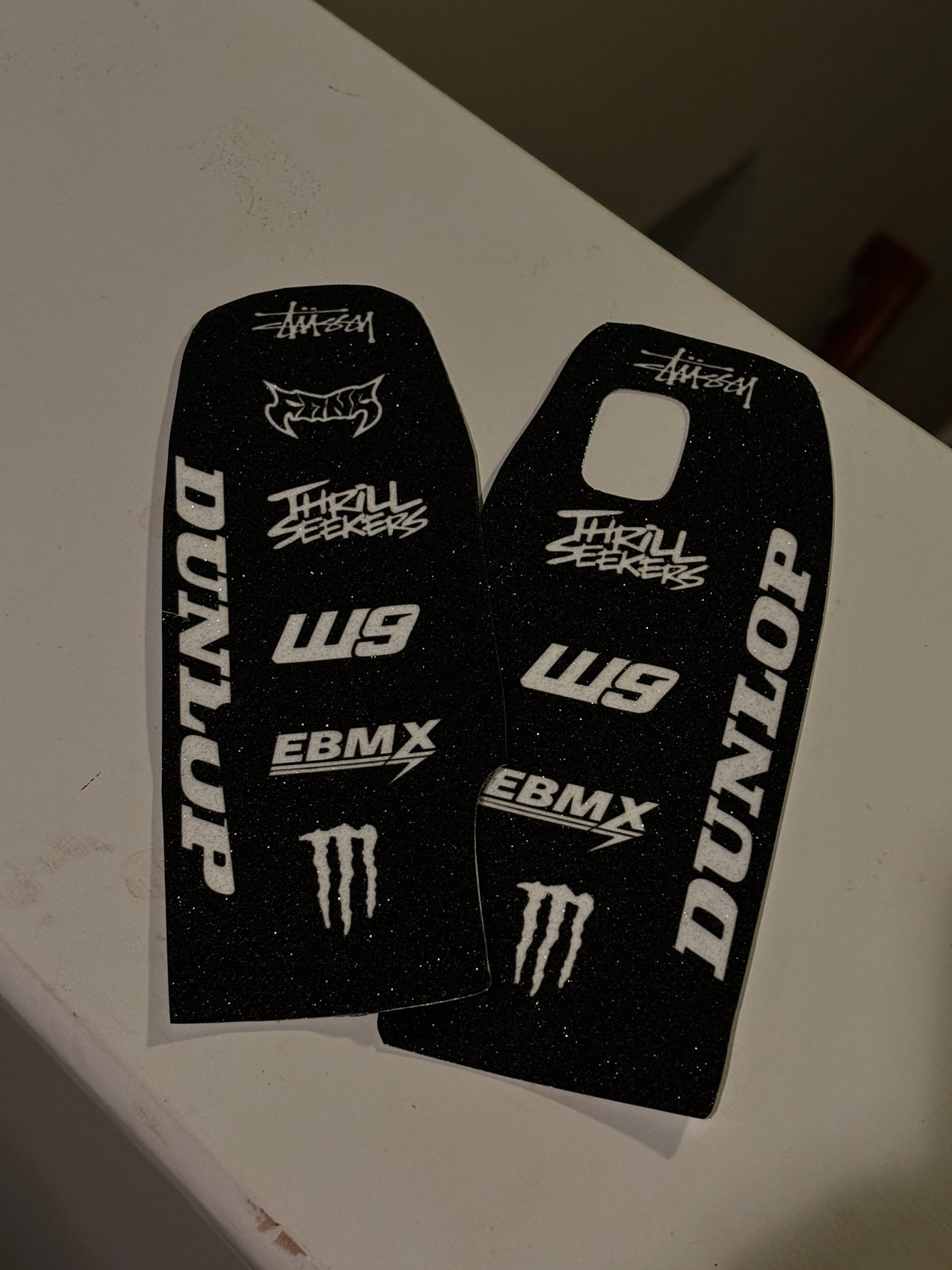 Premade yozma fork guard decals