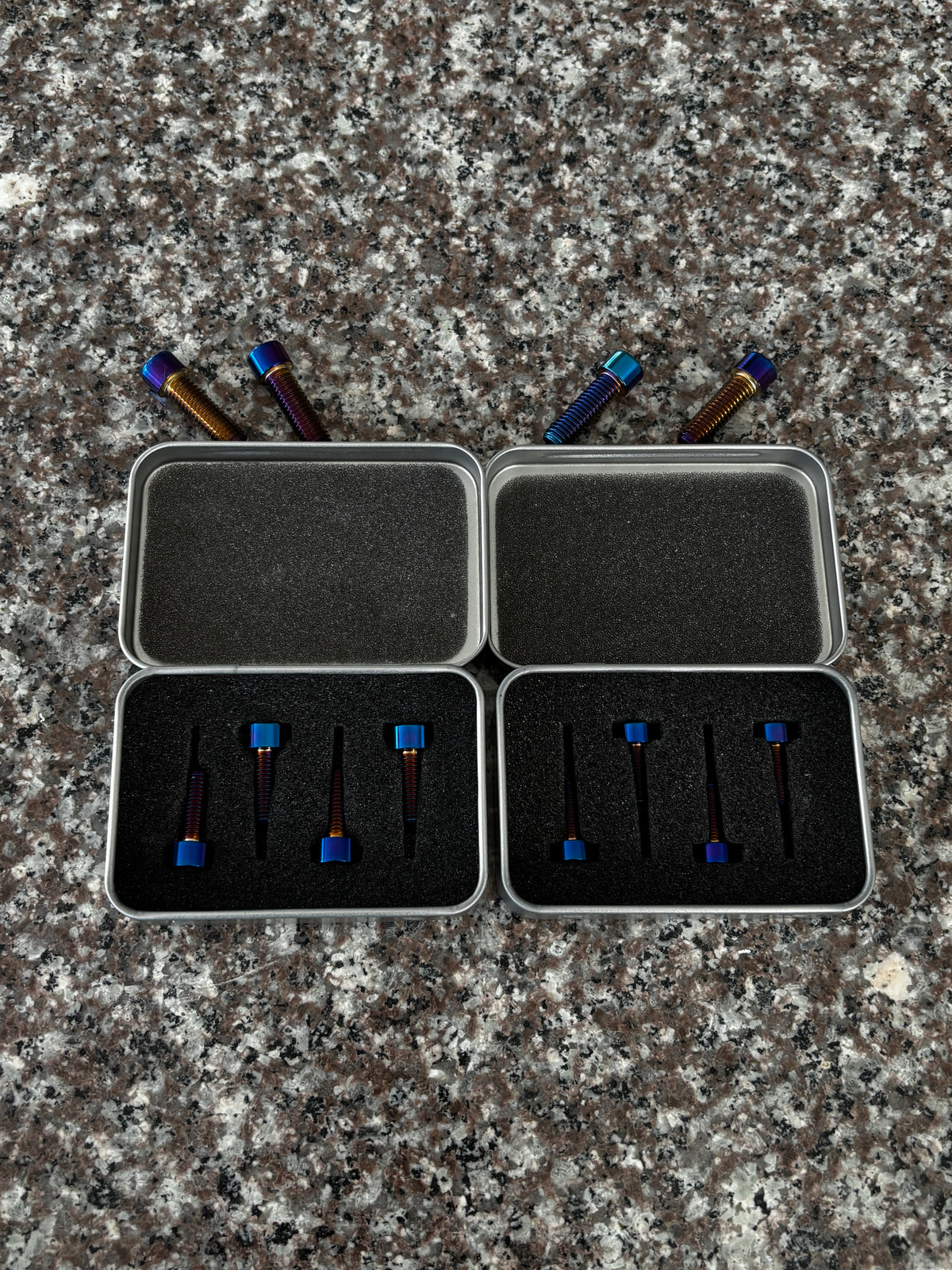 Yozma cockpit titanium bolts (12 bolts)