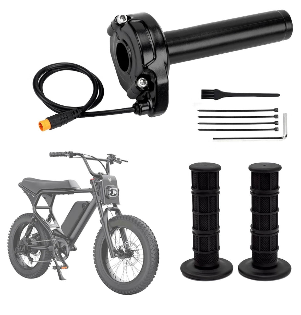 Plug n play Macfox Surron throttle (grips included)