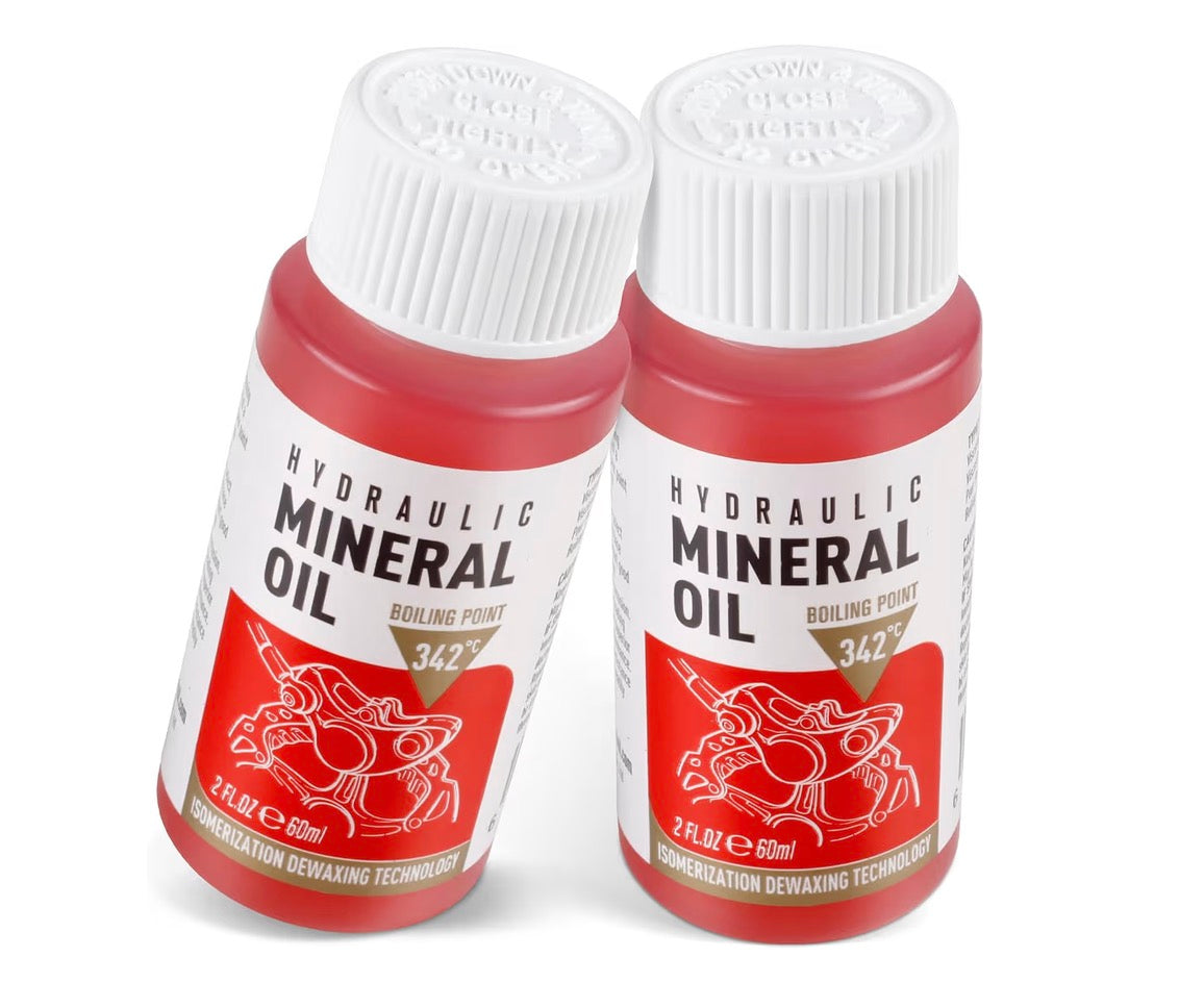 mineral oil brake fluid (ebike and mountain bike)