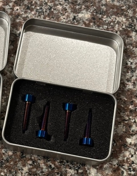 Mototec 72v Pro Titanium Lower Triple Clamp Bolts