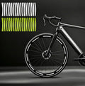 Reflective/glow in the dark rim strips
